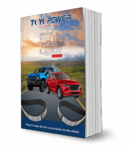 Consulta el Catálogo Máster 2025 de bandas elásticas Toyopower para aplicaciones automotrices e industriales.