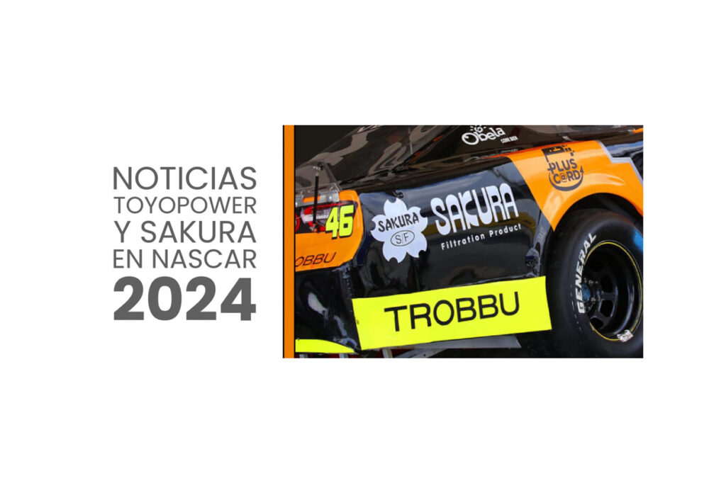 TOYOPOWER Y SAKURA EN LA SERIE NASCAR