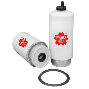 Filtro separador de combustible Sakura SFC-76150 para CAT 2289130 y John Deere RE541922