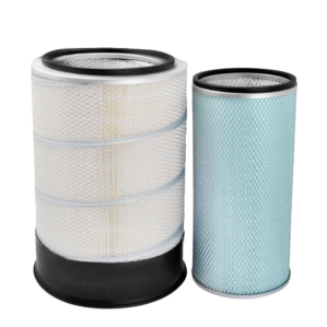 Filtro de aire Sakura A-87640-S Para TEREX 15043507 + 15043506