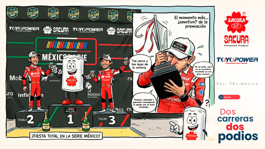 Dos carreras, dos podios: el auto número 46 que está haciendo historia en NASCAR México 2026