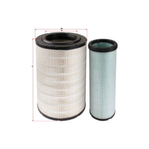 FILTRO DE AIRE CUMMINS 4315257 + 4315256 | AF25156 + AF25155 | SAKURA FILTER