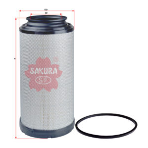 FILTRO DE AIRE PACCAR P614986 | P625287 AF4195 RS5288 | SAKURA FILTER