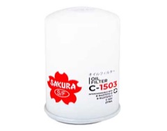 FILTRO DE ACEITE ISUZU 8-94217272-0 C-1503 | P550933 LF3528 B109 51324  | SAKURA FILTER