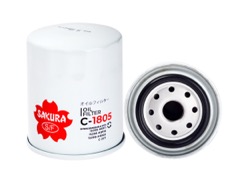 FILTRO DE ACEITE NISSAN 15208-60U01 C-1805 | P550227 LF3434 B113 51361 | SAKURA FILTER