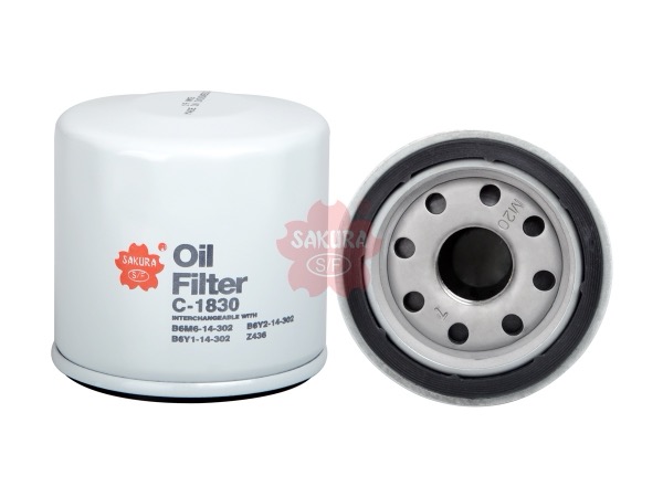 FILTRO DE ACEITE NISSAN 15208-KA010 C-1830 | PH6607 GP-91 OF-6607 ML1014 No | SAKURA FILTER