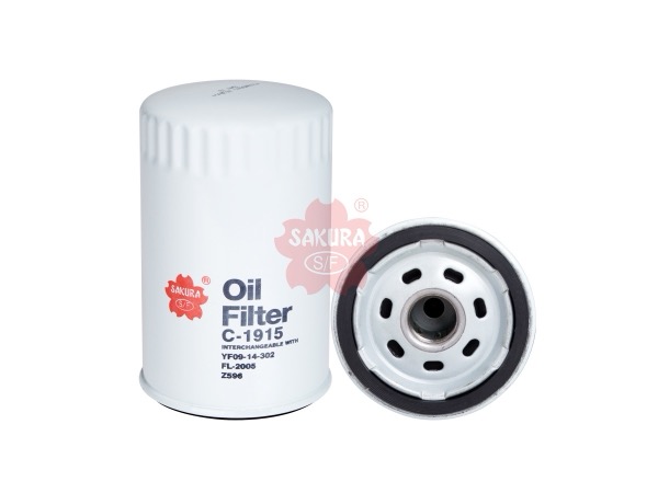 FILTRO DE ACEITE MAZDA YF09-14-302 C-1915 | PH8316 FD8316 GP-128 OF-8316 ML1022 Descontinuado W 719/27 | SAKURA FILTER