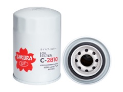 FILTRO DE ACEITE HYUNDAI 26310-4A000 C-2810 | P551343 LF3564 BD28 | SAKURA FILTER