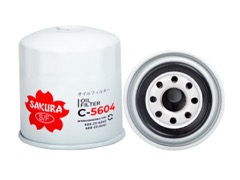 FILTRO DE ACEITE KOMATSU 6002116240 C-5604 | P552819 LF3415 B7220 51206 | SAKURA FILTER