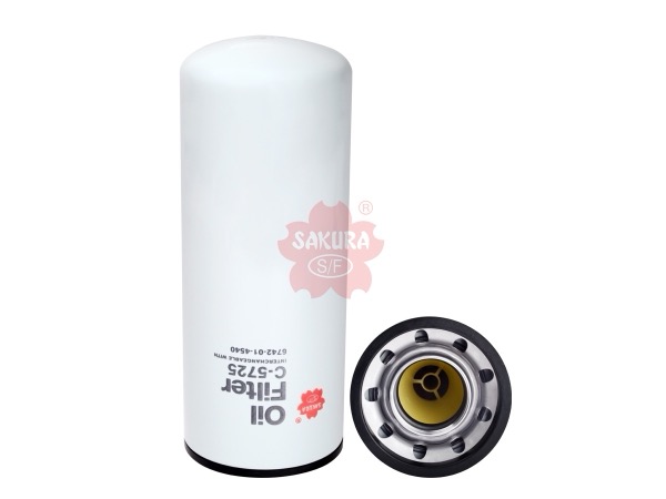 FILTRO DE ACEITE KOMATSU 6742-01-4540 C-5725 | P553000 LF9009 BD7309 51748 | SAKURA FILTER