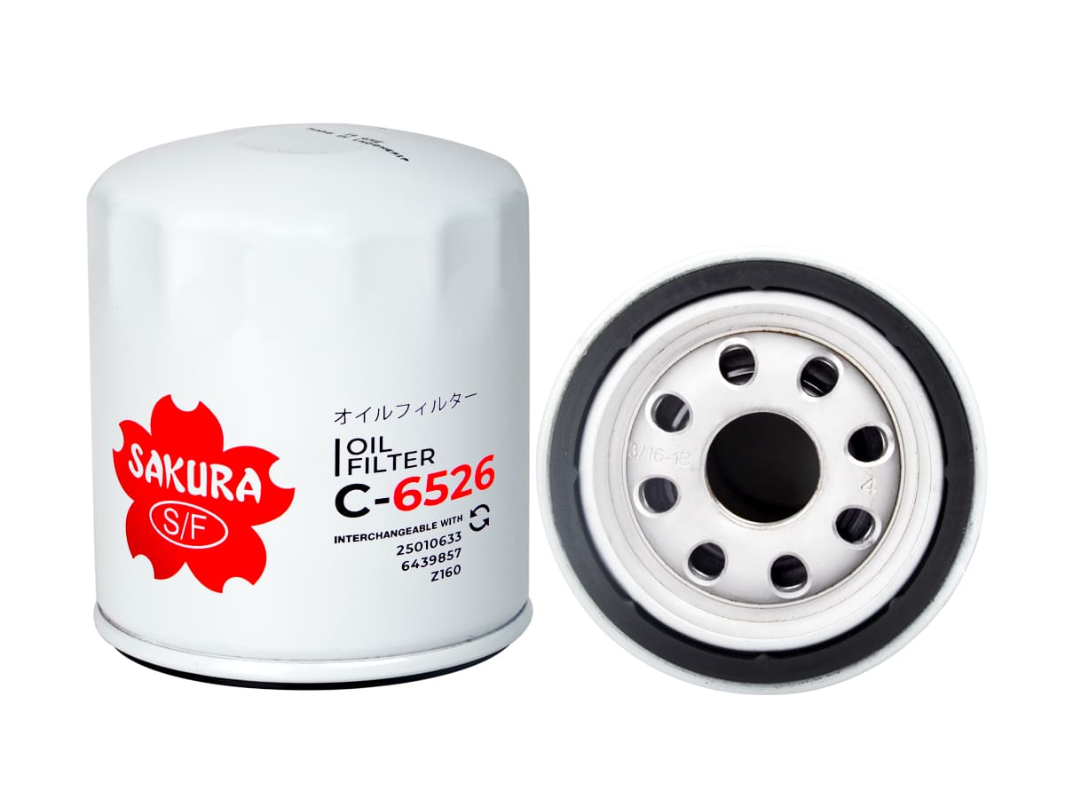 FILTRO DE ACEITE GENERAL MOTORS 25010633 C-6526 | PH3506 GP-44 OF-3506 ML1013 No | SAKURA FILTER