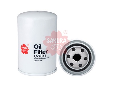 FILTRO DE ACEITE FIAT 8093784 C-7011 | W9009 | SAKURA FILTER
