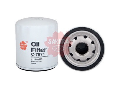FILTRO DE ACEITE SUZUKI 16510-78J01 C-7971 | GP-406 OF-10060 W9009 | SAKURA FILTER