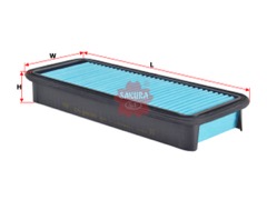 FILTRO DE CABINA KUBOTA TA043-71600 CA-88030 | AF55758 PA30252 WP10075 | SAKURA FILTER