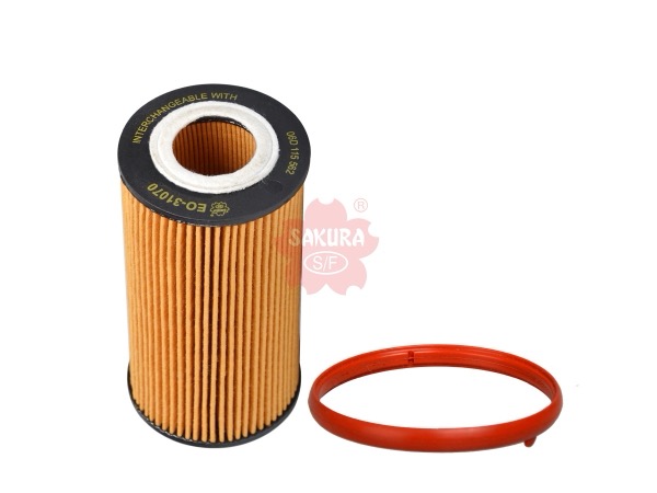 FILTRO DE ACEITE VW GROUP(AUDI/SEAT/SKODA/VW) 06D 115 466 EO-31070 | CH9911 G-313 OF-5562 HU719/6X | SAKURA FILTER