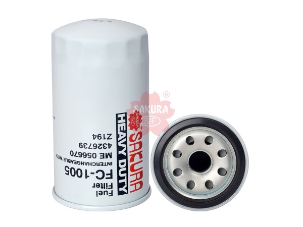 FILTRO DE COMBUSTIBLE HITACHI 4326739 , 4616544 , CASE : KHH10030 , MITSUBISHI : ME 056280 FC-1005 | P550391 FF5367 BF798 33525 | SAKURA FILTER