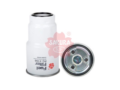 FILTRO DE COMBUSTIBLE TOYOTA 23390-33010 , 23390-64450 , LIUGONG : 53C0044 , MAZDA : R2L1-13-ZA5A FC-1108 | FF5432 WF8218 | SAKURA FILTER