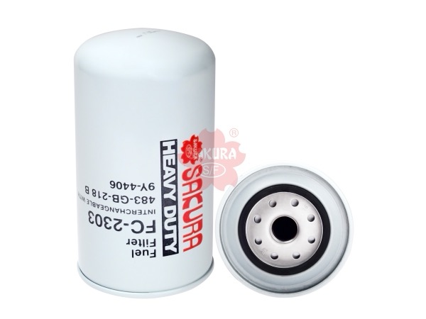 FILTRO DE COMBUSTIBLE MACK 483-GB-218 B , 483-GB-441 , CAT : 9Y-4406 FC-2303 | P550218 FF171 BF876 33218 | SAKURA FILTER