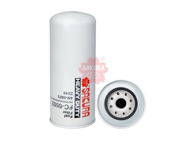FILTRO DE COMBUSTIBLE CAT 4N-5823 FC-5502 | P555823 FF211 BF584 33384 | SAKURA FILTER