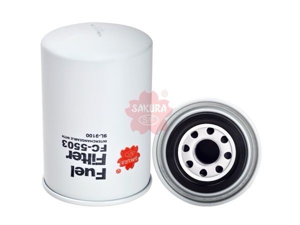 FILTRO DE COMBUSTIBLE CAT 1R-0753 , 9L-9100 FC-5503 | P559100 FF183 BF583 33351 | SAKURA FILTER