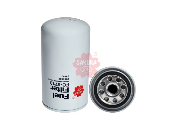 FILTRO DE COMBUSTIBLE CUMMINS 3959612 , KOMATSU : 600-311-3750 FC-5713 | P550774 FF5488 / FF5767 BF7815 33697 | SAKURA FILTER