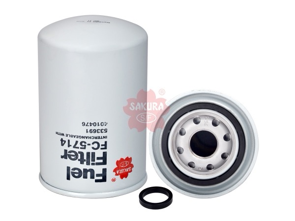 FILTRO DE COMBUSTIBLE CUMMINS 4010476 FC-5714 | P552203 FF2203 BF7760 33691 | SAKURA FILTER