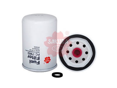 FILTRO DE COMBUSTIBLE KOMATSU 6732-71-6110 , 6732-71-6112 , CUMMINS : 3903640 , 3931063 FC-7903 | P550440 FF5052 BF788 33777 | SAKURA FILTER