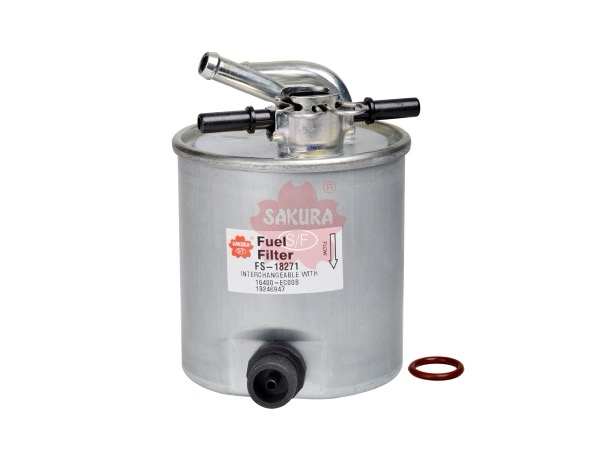 FILTRO DE COMBUSTIBLE NISSAN 16400-EC00B FS-18271 | SAKURA FILTER