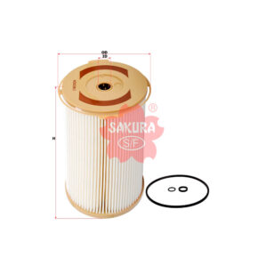 FILTRO SEPARADOR AGUA COMBUSTIBLE CAT 4P-7384 | P552023 FS20201 PF7890 33793 | SAKURA FILTER