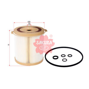 FILTRO SEPARADOR AGUA COMBUSTIBLE CAT 3I-1253 | P552040 FS20401 PF7889 33798 | SAKURA FILTER