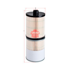 FILTRO SEPARADOR AGUA COMBUSTIBLE DAVCO 69001 , HITACHI : YA00035941 | P553014 FS53014 PF46079 | SAKURA FILTER