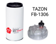 FILTRO SEPARADOR AGUA COMBUSTIBLE VW 2R0127177J SFC-31010-10 | P579029 FS36270 | SAKURA FILTER
