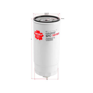 FILTRO SEPARADOR AGUA COMBUSTIBLE SINOTRUK WG9925550212/1 , WG9925550800/1 | SAKURA FILTER