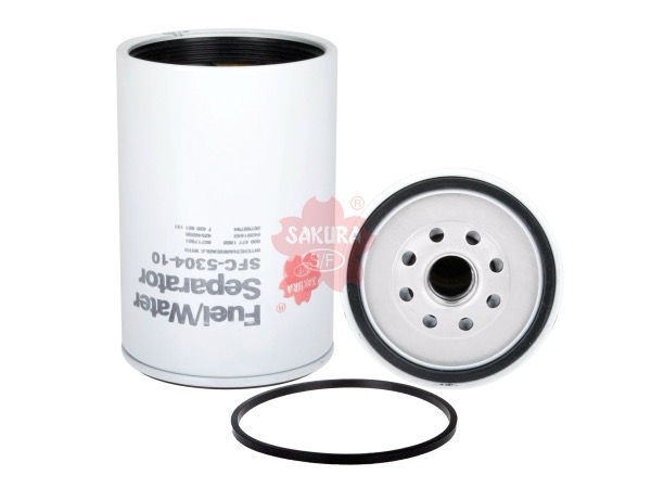 FILTRO SEPARADOR AGUA COMBUSTIBLE MERCEDES BENZ 000 477 1602 , HYUNDAI : 11QA-71040 , FIAT : 299 7376 SFC-5304-10 | P954925 FS19920 BF1292-O 33813 | SAKURA FILTER