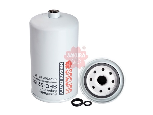 FILTRO SEPARADOR AGUA COMBUSTIBLE TATA 252709110116 SFC-57150 | FS19652 
 FS19652V BF46170 | SAKURA FILTER