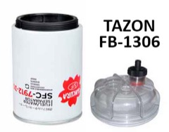 FILTRO SEPARADOR AGUA COMBUSTIBLE HYUNDAI 11LB-20310 , VOLVO : 8159975 , SANY : A222100000207 SFC-7912-30 | P551856 FS19532 BF1329-O 33231 | SAKURA FILTER