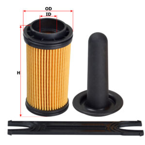 FILTRO DE UREA ISUZU 1-87610234-0 , DAF : 2014774 , CUMMINS : 5303604 , MANN : U5001KIT | P956170 UF101 PE17000 WS10023 | SAKURA FILTER
